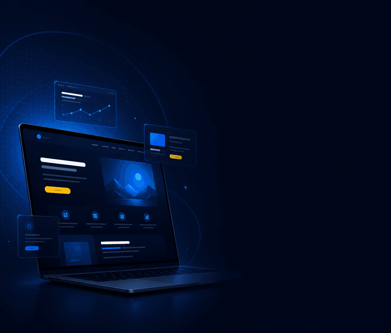 Landing pages background